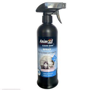 Спрей для чищення котячих туалетів 500 мл Animall Cleane Home 2510483834 фото