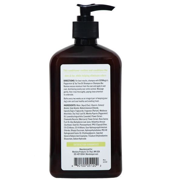Кондиціонер з олією м'яти та чайного дерева DERMagic peppermint&tea tree oil conditioner 450 фото