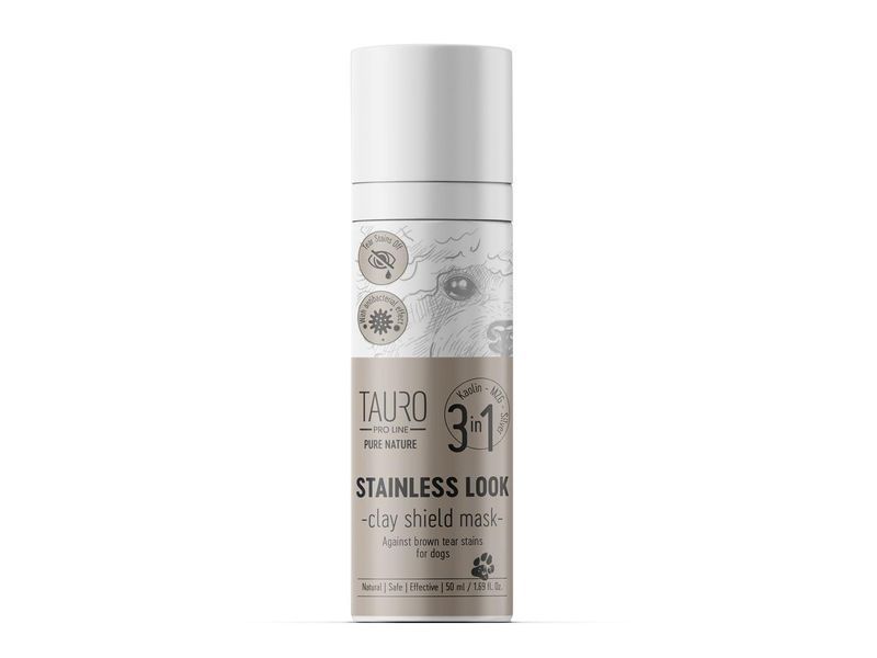 Маска/глина видаляє бурі плями навколо очей і рота Stainless look 50мл 2073608218 фото