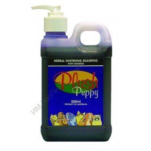 Відбілюючий шампунь PLUSH PUPPY з екстрактом женьшеню на розлив 515 фото