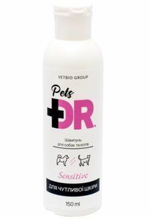 Шампунь для чутливої шкіри VetBio Dr. Pets VetLine Sensetive 150 мл 1734676232 фото