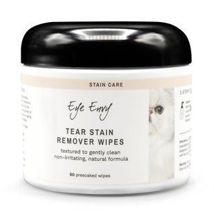 Серветки вологі для видалення плям сльоз для котів Eye Envy 60 шт банка 2693330179 фото