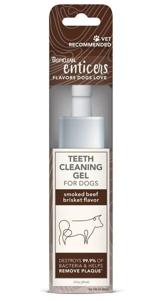 Гель для чистки зубов TropiClean (Тропиклин) Enticers Teeth Cleaning Gel No Brush 59 мл 2240330247 фото