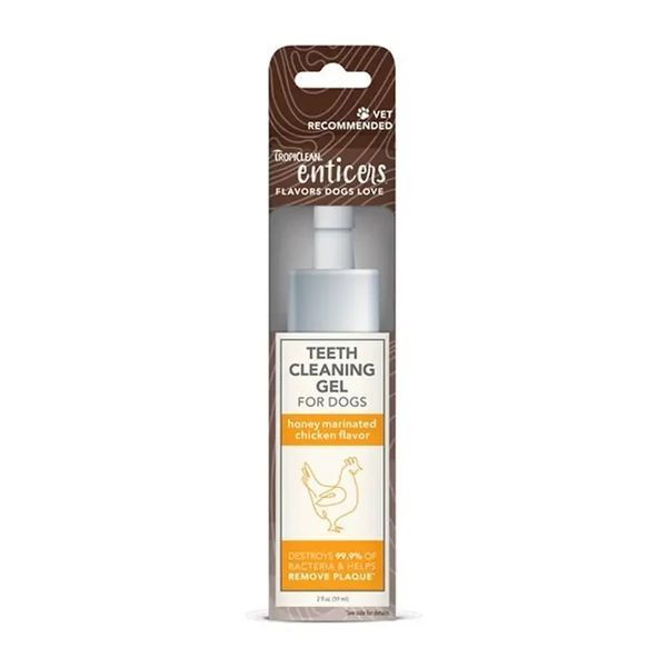 Гель для чистки зубов TropiClean (Тропиклин) Enticers Teeth Cleaning Gel No Brush 59 мл 2240330247 фото