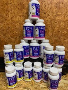 Порошок-добавка в їжу ANGELS' EYES NATURAL PLUS для запобігання сльозотечі для собак 75 г яловичина 355 фото