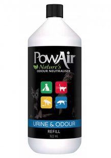 НЕЙТРАЛІЗАТОР ЗАПАХУ МОЧІ POWAIR URINE 922 мл без розпилювача (запаска) 1650981699 фото