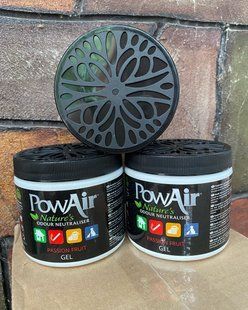 PowAir Passion Fruit Gel &mdash; 400 мл банка/освіжувач для дому, живильник аромат яблучна крихта 311 фото