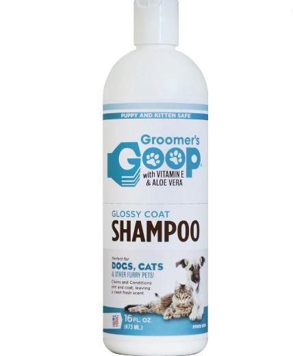 Шампунь Groomers Goop Glossy Coat Pet глянцевий поліруючий для собак і котів 40 фото